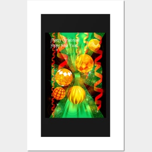 Bright Christmas Posters and Art